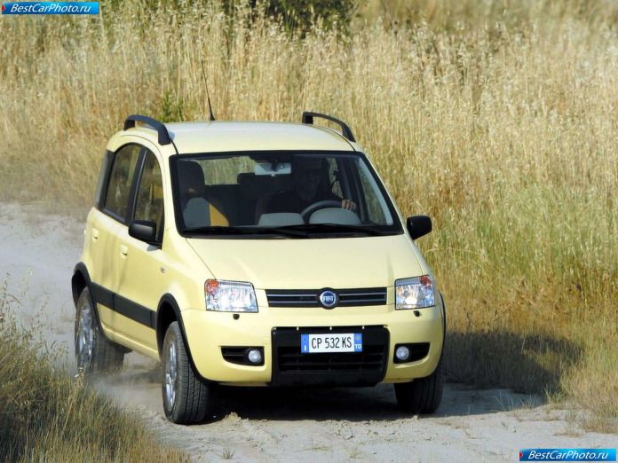 2004 Fiat Panda 4x4 - фотография 25 из 72