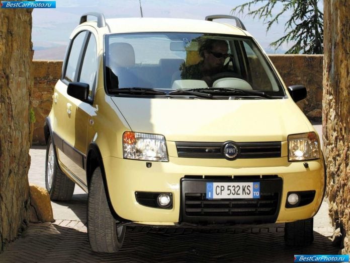 2004 Fiat Panda 4x4 - фотография 26 из 72