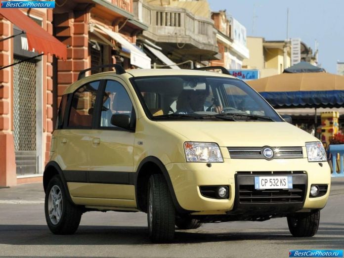 2004 Fiat Panda 4x4 - фотография 28 из 72