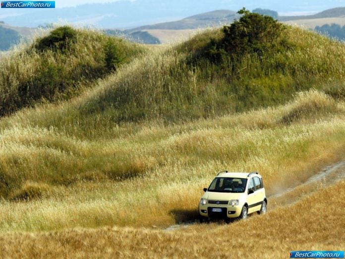 2004 Fiat Panda 4x4 - фотография 29 из 72