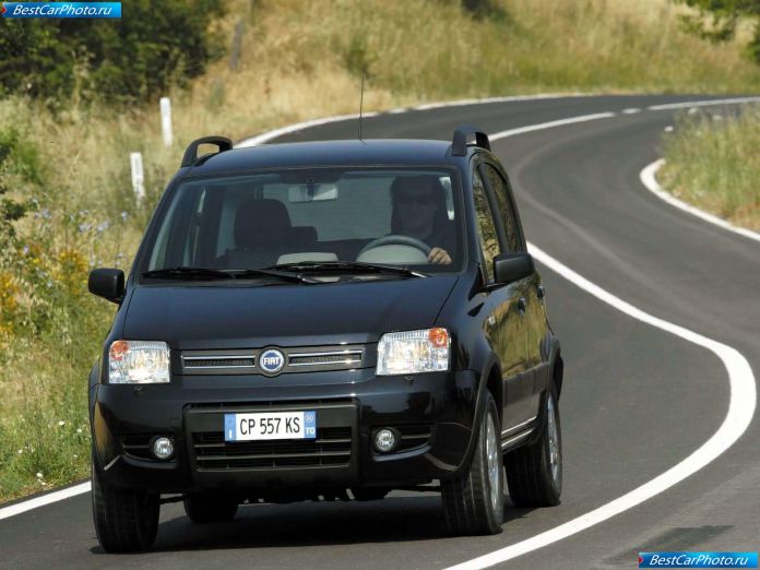 2004 Fiat Panda 4x4 - фотография 30 из 72