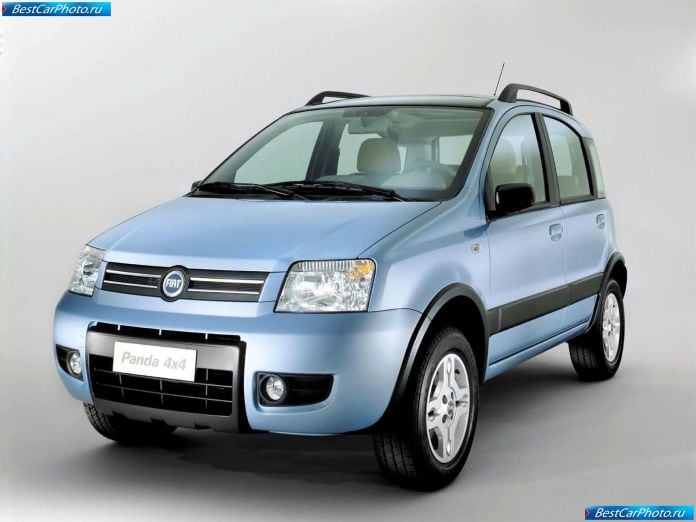2004 Fiat Panda 4x4 - фотография 40 из 72