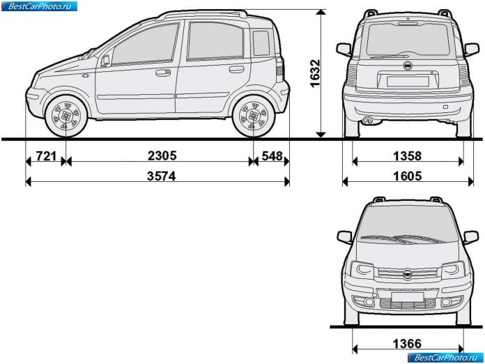 2004 Fiat Panda 4x4 - фотография 72 из 72