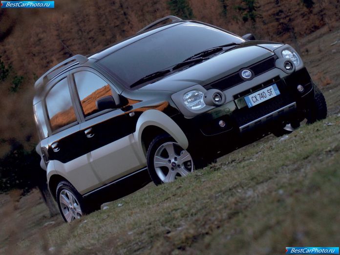 2006 Fiat Panda Cross - фотография 2 из 33 2006 Fiat Panda Cross - фотография 2 из 33