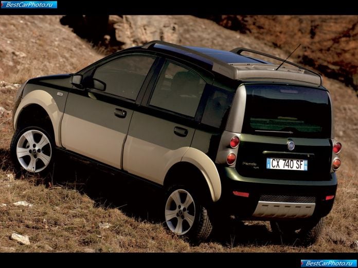 2006 Fiat Panda Cross - фотография 22 из 33