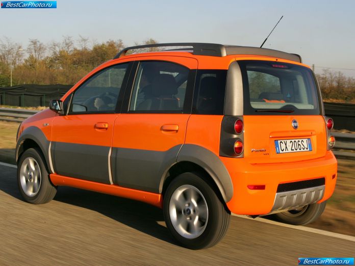 2006 Fiat Panda Cross - фотография 23 из 33