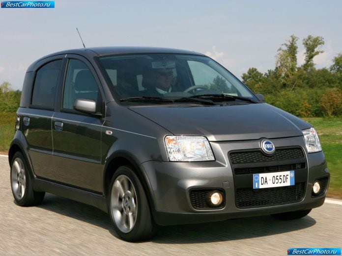 2007 Fiat Panda 100hp - фотография 12 из 26