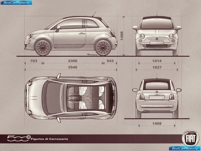 2010 Fiat 500c - фотография 116 из 116