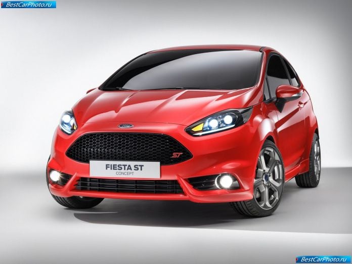 2011 Ford Fiesta St Concept - фотография 2 из 21