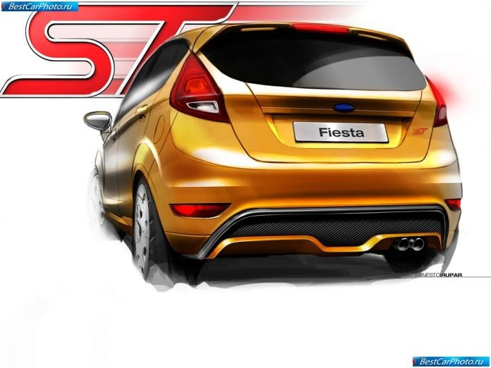 2011 Ford Fiesta St Concept - фотография 18 из 21
