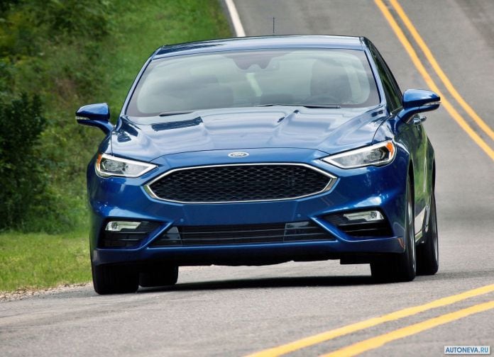 2017 Ford Fusion V6 Sport - фотография 13 из 54