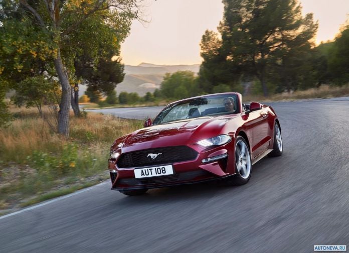 2018 Ford Mustang Convertible EU version - фотография 4 из 25