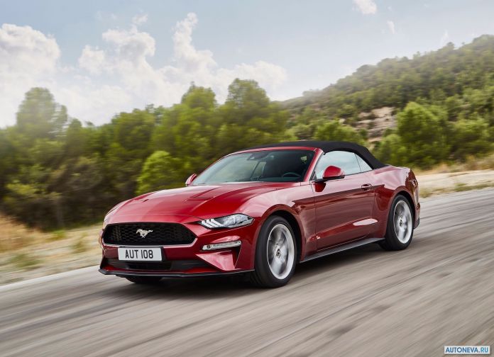 2018 Ford Mustang Convertible EU version - фотография 5 из 25