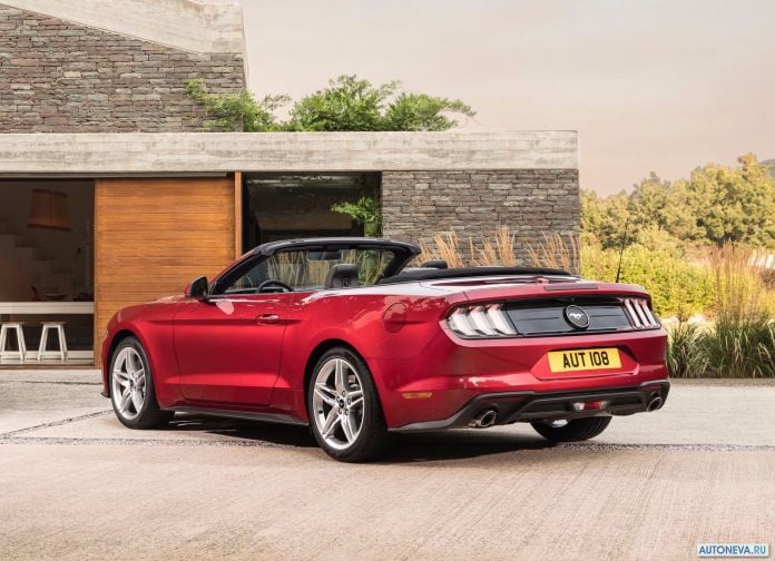 2018 Ford Mustang Convertible EU version - фотография 9 из 25