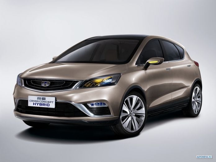 2014 Geely Emgrand Cross PHEV Concept - фотография 1 из 2