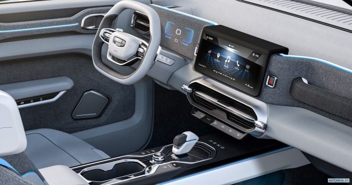 2018 Geely Icon Concept - фотография 6 из 9 2018 Geely Icon Concept - фотография 6 из 9