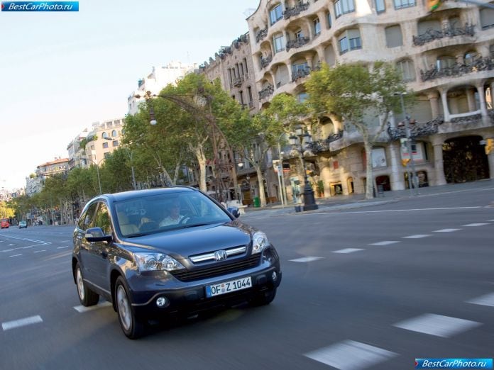 2007 Honda Cr-v Euro Specs - фотография 25 из 78