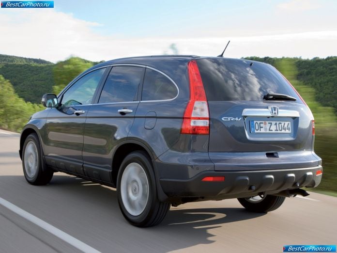 2007 Honda Cr-v Euro Specs - фотография 48 из 78