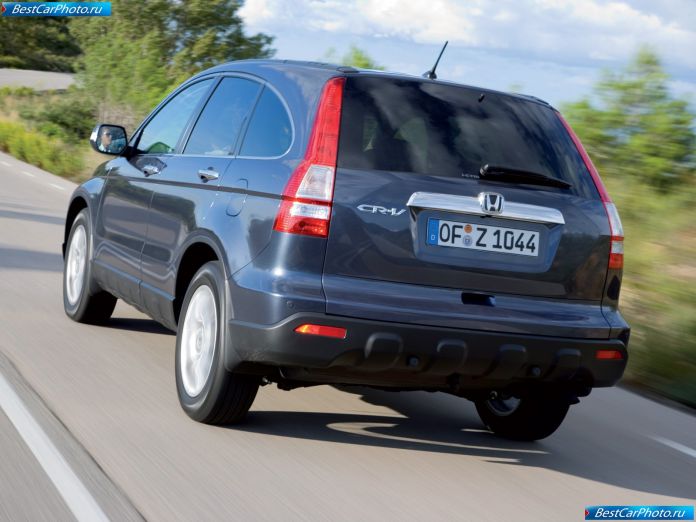 2007 Honda Cr-v Euro Specs - фотография 49 из 78