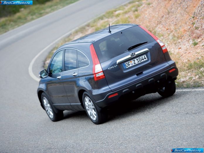 2007 Honda Cr-v Euro Specs - фотография 53 из 78