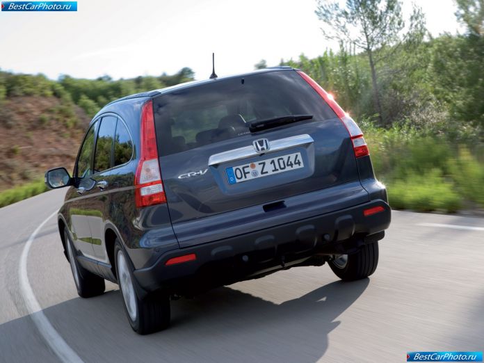 2007 Honda Cr-v Euro Specs - фотография 54 из 78