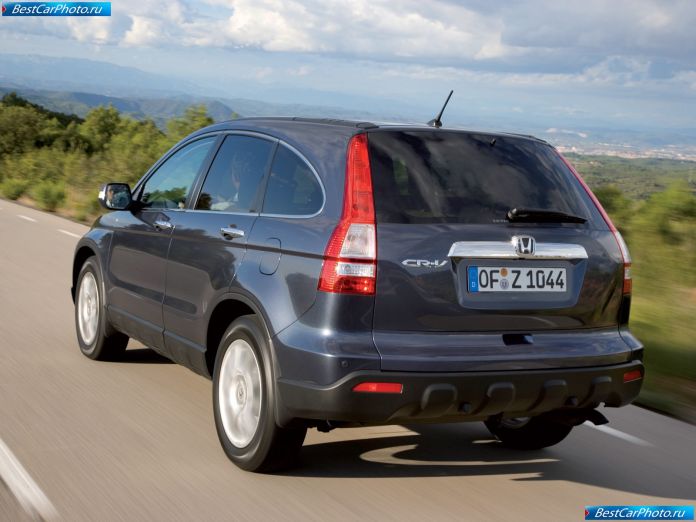2007 Honda Cr-v Euro Specs - фотография 57 из 78