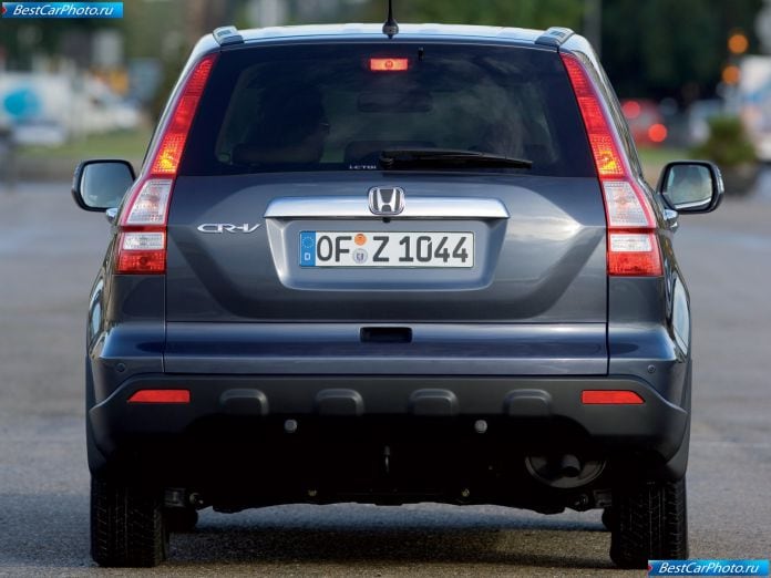 2007 Honda Cr-v Euro Specs - фотография 60 из 78