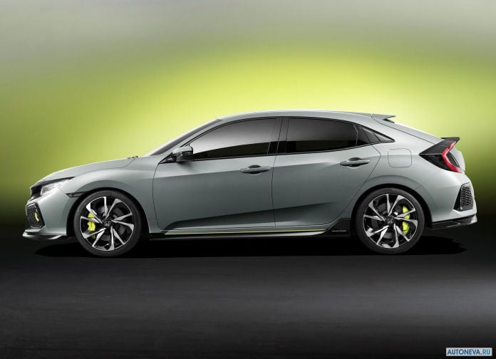 2016 Honda Civic Hatchback Concept - фотография 2 из 9 2016 Honda Civic Hatchback Concept - фотография 2 из 9