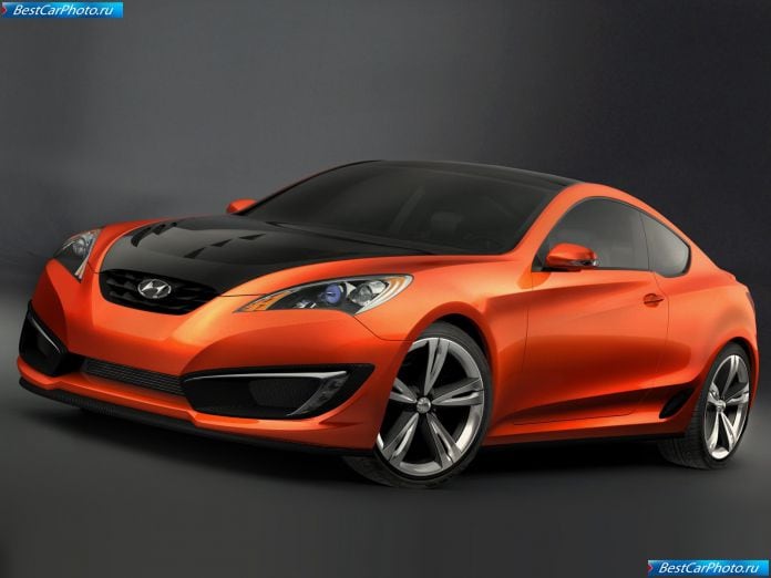 2007 Hyundai Genesis Coupe Concept - фотография 1 из 7 2007 Hyundai Genesis Coupe Concept - фотография 1 из 7