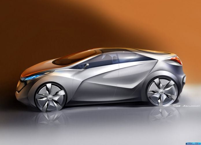 2009 Hyundai Blue Will Concept - фотография 13 из 17 2009 Hyundai Blue Will Concept - фотография 13 из 17