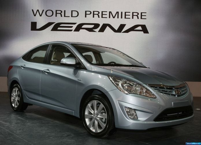 2011 Hyundai Verna - фотография 5 из 14 2011 Hyundai Verna - фотография 5 из 14