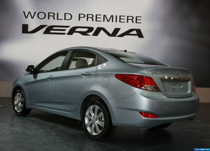 2011 Hyundai Verna - фотография 8 из 14 2011 Hyundai Verna - фотография 8 из 14