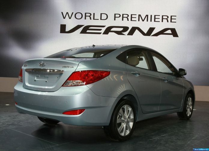 2011 Hyundai Verna - фотография 9 из 14 2011 Hyundai Verna - фотография 9 из 14