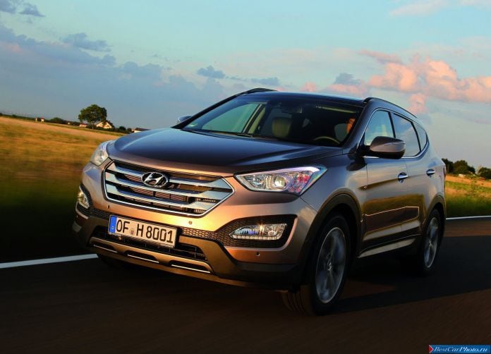 2013 Hyundai Santa Fe Eu-version - фотография 1 из 92