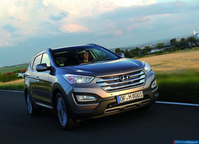 2013 Hyundai Santa Fe Eu-version - фотография 2 из 92