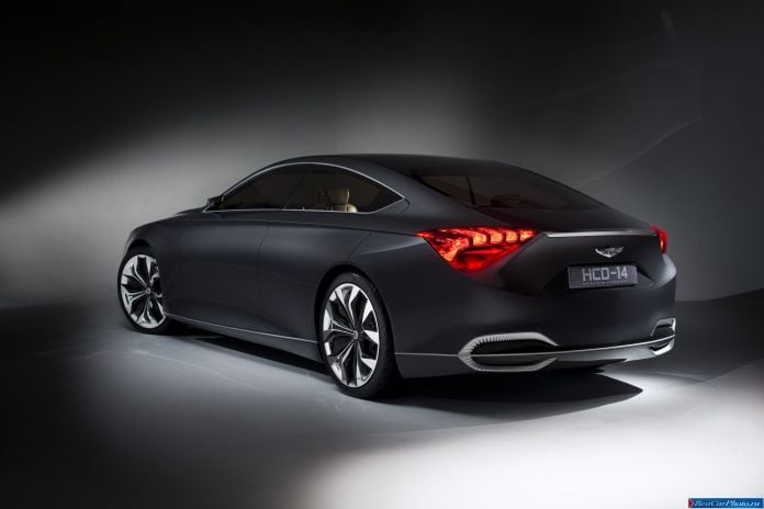 2013 Hyundai HCD-14 Genesis Concept - фотография 2 из 20