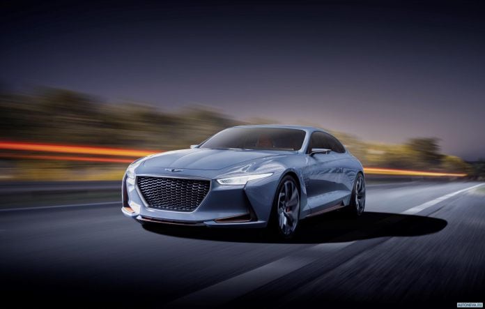 2016 Hyundai Genesis New York Concept - фотография 1 из 15 2016 Hyundai Genesis New York Concept - фотография 1 из 15