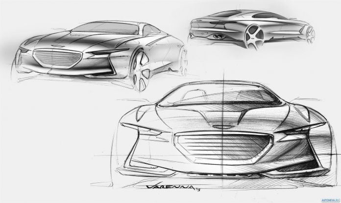 2016 Hyundai Genesis New York Concept - фотография 14 из 15 2016 Hyundai Genesis New York Concept - фотография 14 из 15