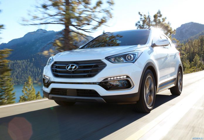 2017 Hyundai Santa Fe Sport - фотография 1 из 13 2017 Hyundai Santa Fe Sport - фотография 1 из 13