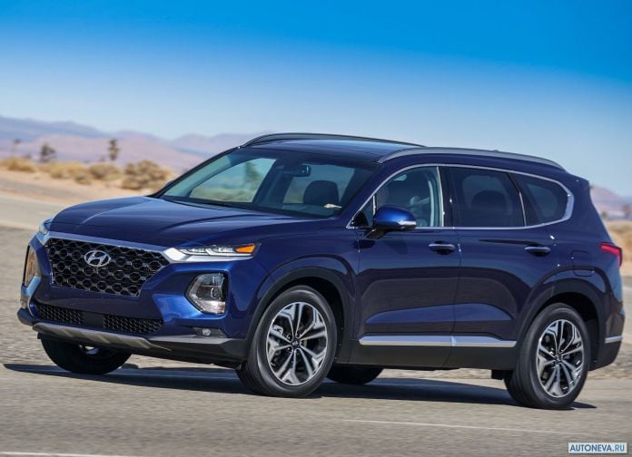 2019 Hyundai Santa Fe US-version - фотография 2 из 22