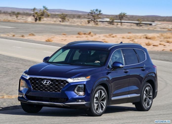 2019 Hyundai Santa Fe US-version - фотография 3 из 22