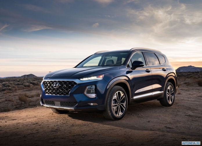 2019 Hyundai Santa Fe US-version - фотография 4 из 22 2019 Hyundai Santa Fe US-version - фотография 4 из 22