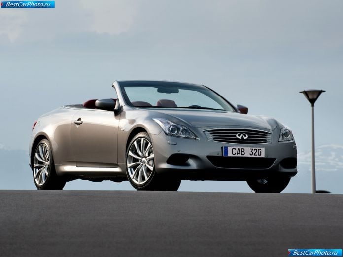 2009 Infiniti G37 Convertible - фотография 3 из 84