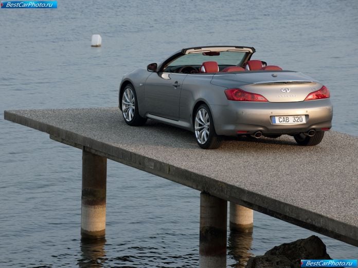 2009 Infiniti G37 Convertible - фотография 38 из 84