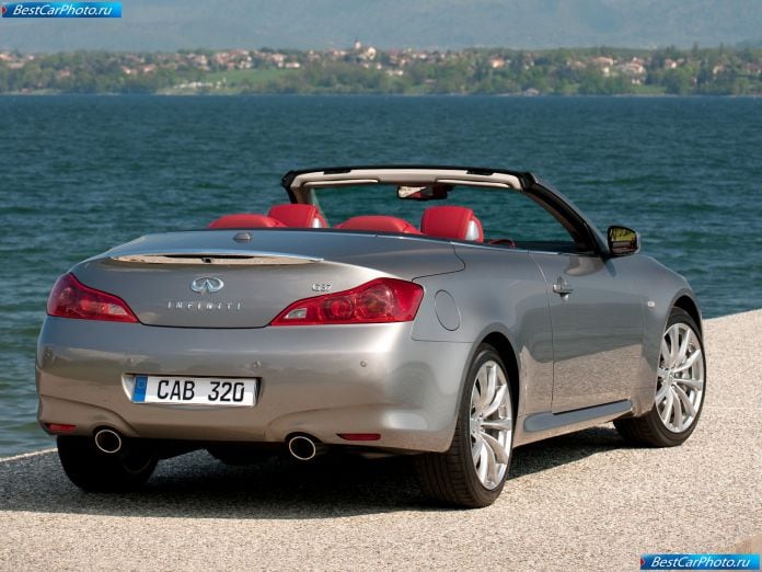 2009 Infiniti G37 Convertible - фотография 40 из 84