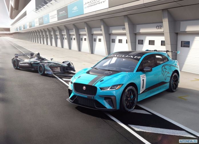 2018 Jaguar I-Pace Etrophy Racecar - фотография 1 из 9