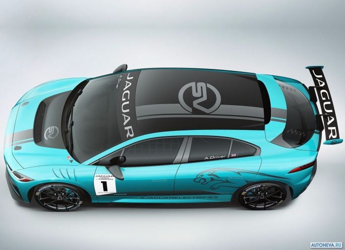 2018 Jaguar I-Pace Etrophy Racecar - фотография 8 из 9