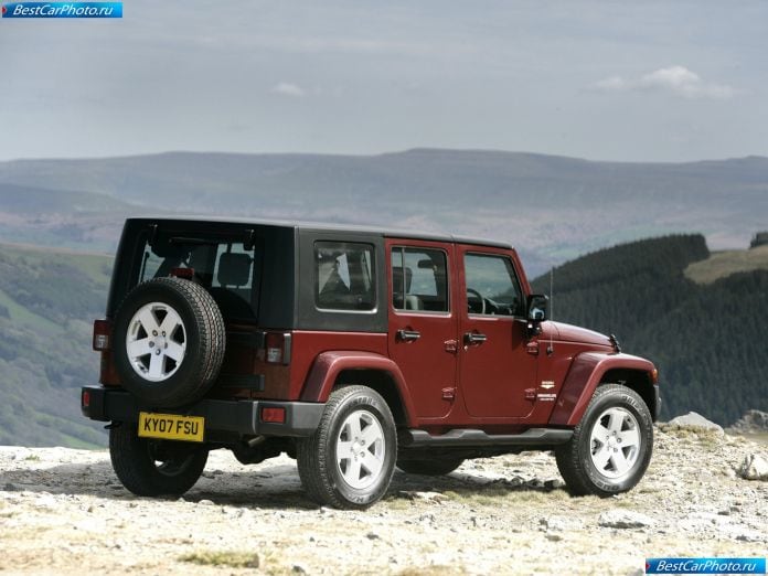 2008 Jeep Wrangler Unlimited Uk Version - фотография 19 из 43