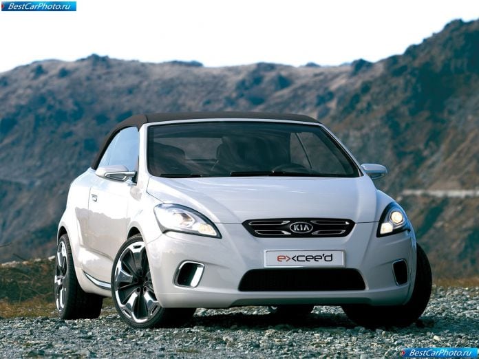 2007 Kia Ex Cee-d Cabrio Concept - фотография 1 из 2