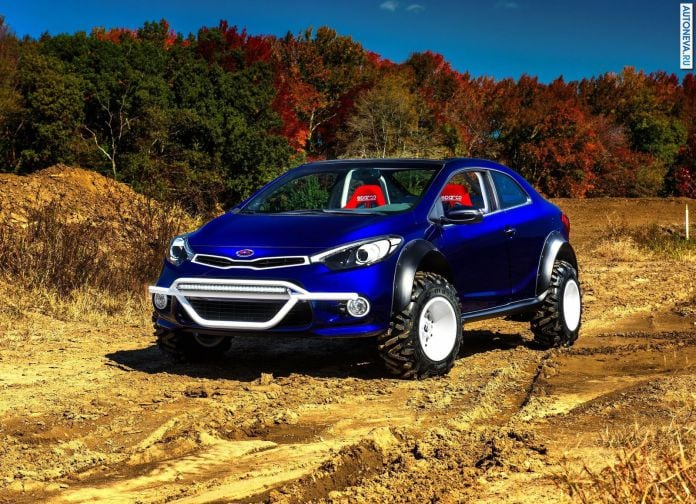 2015 Kia Forte Koup Mud Bogger Concept - фотография 1 из 10